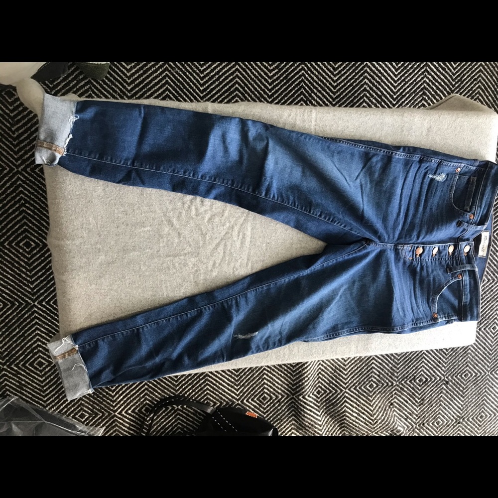 Madewell skinny high waisted jeans